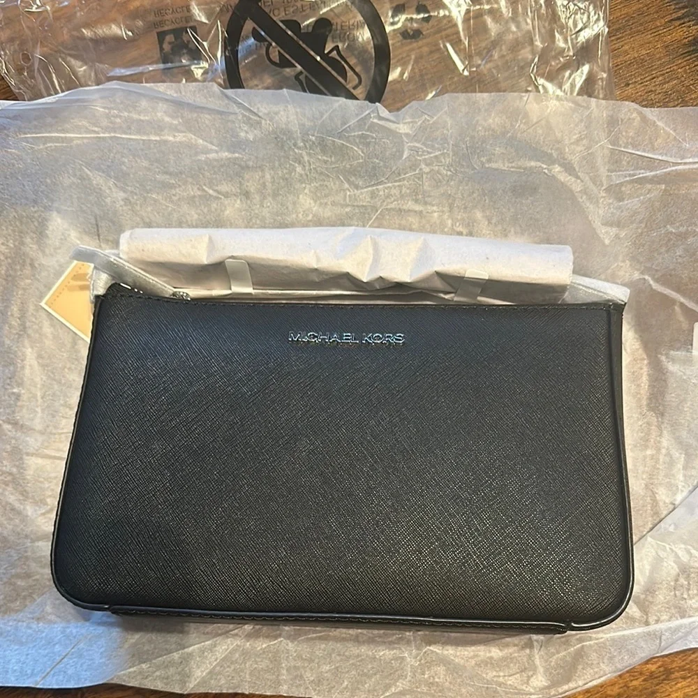 Michael Kors black small messenger/crossbody bag NWTs